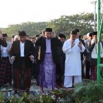 Pj. Gubernur dan Wali Kota Makassar Salat Ied di Lapangan Karebosi