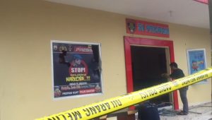 Di Serang Otk Polres Jeneponto Rusak Parah