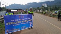 Hari ke Lima Operasi Zebra, Satlantas Polres Morowali Utara Jaring Puluhan Kendaraan