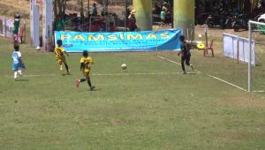 Dukung Atlet Sepakbola Cilik Pamsimas Sulsel Sponsori Hasanuddin DCT KBPP POLRI CUP 2023