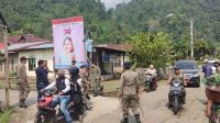 Satpol PP Morut Copot Ratusan APK Caleg