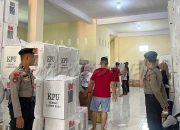 Polres Majene Perketat Pengamanan di Gedung Logistik KPU