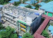 Progres Pekerjaan Capai 85 Persen, Gedung Perawatan RSUD Kolonodale Dilengkapi Lift