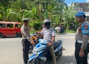 Operasi Keselamatan Marano, Kasat Lantas Polres Majene: Mari Tertib Dalam Berkendara