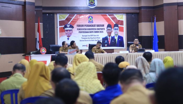 Pemda Jeneponto Gelar FPD Bahas Renja 2025