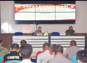 Polres Morowali Utara Gelar Rapat Koordinasi Lintas Sektoral Pengamanan Lebaran