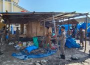 Pemkab Morut Tertibkan Pedagang di Pasar Sentral Kolonodale