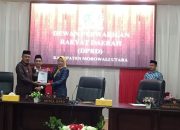 DPRD Morut Gelar Sidang Paripurna Penyampaian Rancangan KUA/PPAS TA 2025