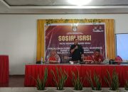 KPU Morut Sosialisasi PKPU Nomor 8 Tahun 2024