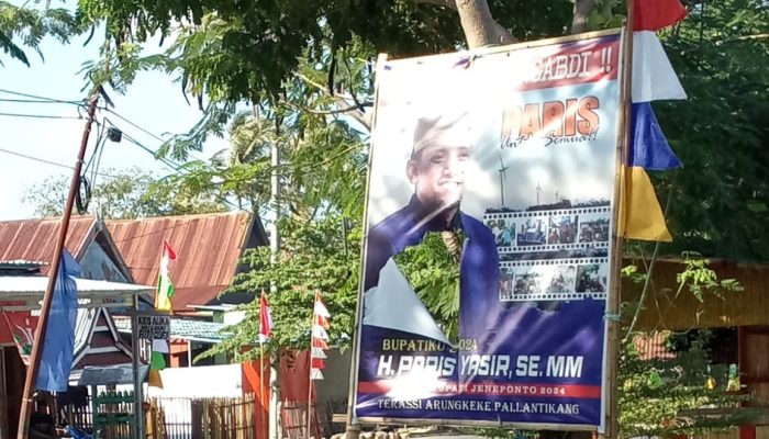 Balihonya Kerap di Rusak OTK, Paris : Sabar Saja