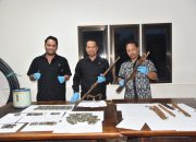 Polres Morowali Utara Amankan Senjata Api Rakitan dan Amunisi