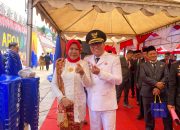 Bupati Delis dan Ketua DPRD Morut Makin “Romantis” di Perayaan HUT RI ke 79