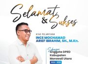 Dilantik Hari Ini, Arief Ibrahim jadi Anggota DPRD Morut Termuda