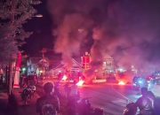 Listrik Kerap Padam, Warga di Morut Unjuk Rasa di Depan Rujab Bupati