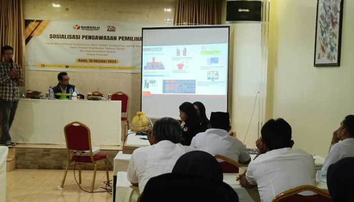Pilkada Serentak 2024, Panwascam Wara Gelar Sosialisasi Pengawasan