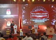 Debat Perdana, Ketua KPU Morut: Masyarakat Diharapkan Cerdas Tentukan Pilihan