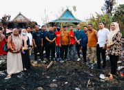 Instruksi Ketua KT Jeneponto Gercep Salurkan Bantuan di Korban Kebakaran