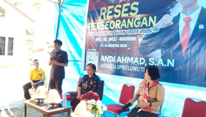Reses di Desa Ledu-ledu, Legislator PDIP DPRD Lutim Andi Ahmad Fokus Ketahanan Pangan