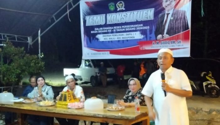 Serap Aspirasi Warga Puncak Indah, H. M Siddiq BM Harap Masyarakat Dukung Program Pemerintah