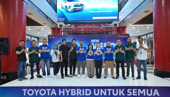 Veloz Hybrid Hadir Pertama Kali Menggebrak Kota Makassar di Event Kalla Toyota
