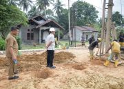 Bupati Luwu Timur Lakukan Peninjauan Proyek Gerbang Perbatasan di Burau