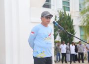 Pimpin Apel Pagi Perdana Tahun 2026, Sekda Tekankan Disiplin dan Penyelesaian Laporan Keuangan