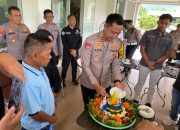 Kapolres Luwu Timur Bareng Wartawan Rayakan HPN ke 80