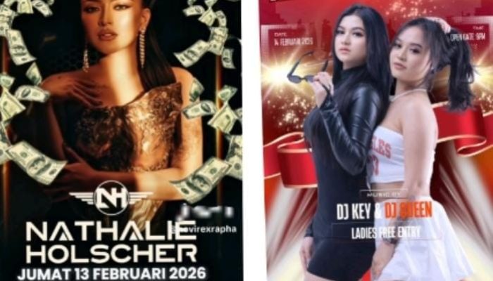 Nathalie Holscher Batal Tampil di Tempat Billiard Palopo Malam ini, Manajemen Sampaikan Permohonan Maaf