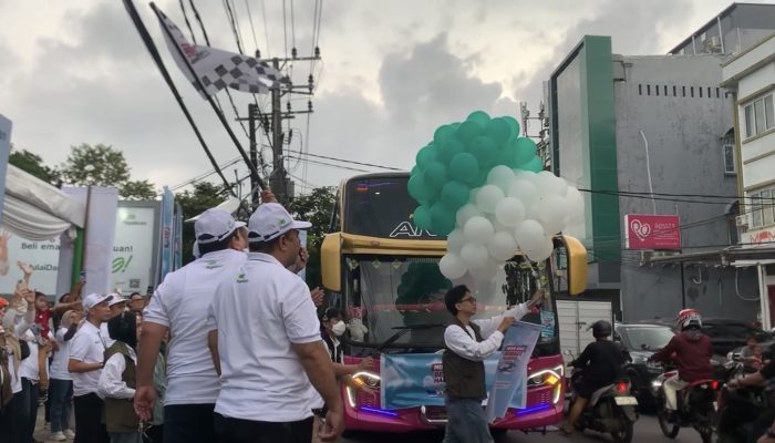 Ratusan Peserta Mudik Gratis Pegadaian Di Lepas Ke Kampung Halaman