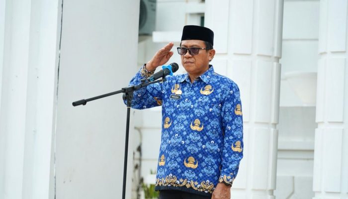 Sekda Lutim Pimpin Upacara HKN, Tekankan Disiplin dan Kesadaran ASN