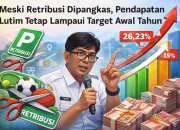 Meski Retribusi Dipangkas, Pendapatan Lutim Tetap Lampaui Target Awal Tahun