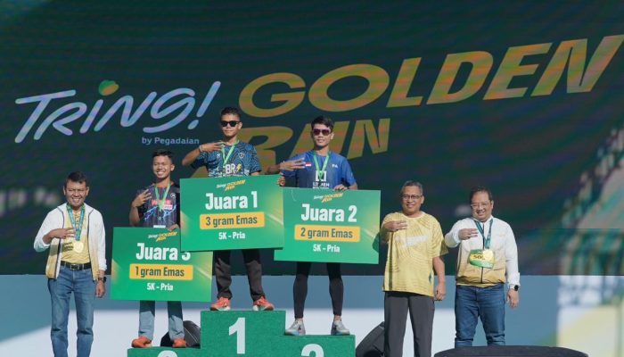 Pegadaian Sukses Gelar Tring! Golden Run 2026