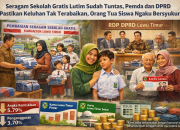 Seragam Sekolah Gratis Lutim Sudah Tuntas, Pemda dan DPRD Pastikan Keluhan Tak Terabaikan, Warga Ucap Syukur