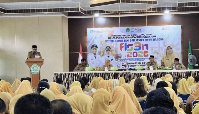 Pemkab Lutim Dukung Pengembangan Bakat Siswa Lewat Ajang FLS3N 2026