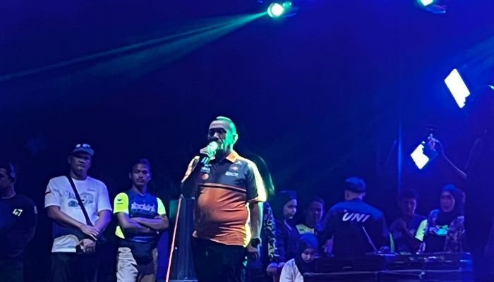 Rider Tumpah di Lutim, Mal trac Explore Ditutup dengan Aksi Berbagi, Bupati Irwan Beri Apresiasi