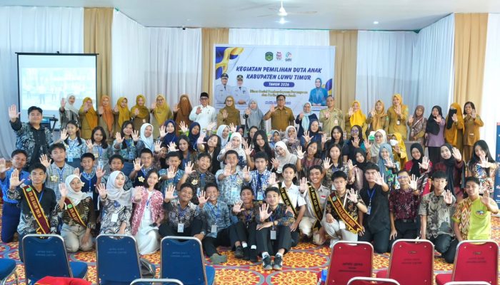 Pemilihan Duta Anak 2026 Digelar, Perkuat Peran Anak sebagai 2P di Luwu Timur