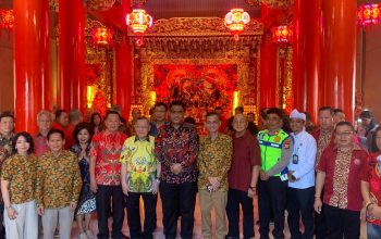 Ket : Peresmian Cetiya Zheng An Kong