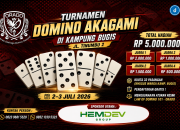 ORADO Morowali Utara Resmikan Klub Domino Pertama, Akagami Jadi Awal Pembinaan Atlet