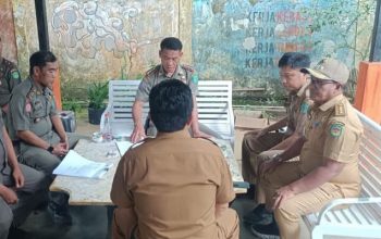 Perkuat Sinergi, Kasatpol PP Terima Kunjungan Kerja Camat Burau Bahas Trantibum dan Gerbang Batas