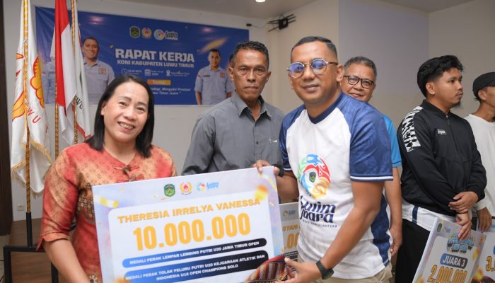 Raker KONI Luwu Timur Matangkan Persiapan Porprov Sulsel 2026, Bidik 10 Besar