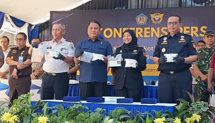 Bea Cukai Makassar Gagalkan Peredaran Narkoba Jaringan Internasional di Sulsel