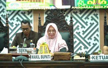 Wabup Puspawati Hadiri Paripurna, DPRD Lutim Sepakati Ranperda Pertanggungjawaban APBD 2025