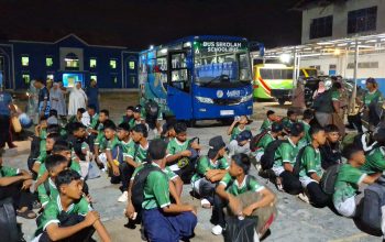 Difasilitasi Bupati Irwan Berangkat ke Makassar, Tim Marching Band Ponpes Lauwo Berhasil Sabet Juara 1