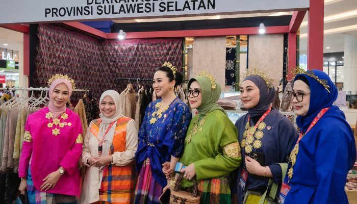 Wastra Ramah Lingkungan Polipangkep Jadi Primadona di HUT Dekranas 2026, Cocodye Tuai Apresiasi Tokoh Nasional