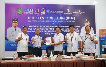 Sekda Lutim Tekankan Sinergi OPD untuk Capai Target PAD 2026