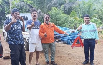 Korlap Yolan Johan Kawal Kesepakatan, PT Vale Realisasikan Bantuan Tenda dan Listrik Gratis
