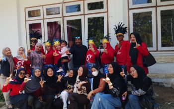 Semarak HUT ke-81 RI, Perwakilan Desa Ussu Tampil Antusias di Lomba Sambung Lirik