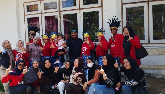 Semarak HUT ke-81 RI, Perwakilan Desa Ussu Tampil Antusias di Lomba Sambung Lirik