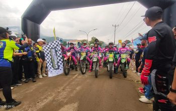 Ketua DPRD Morut Lepas 1.550 Raider, Jajal Jalur Ekstrem Bumi Tepo Asa Aroa