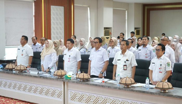 Dihadapan Evaluator KemenPAN-RB, Pemkab Lutim Paparkan SAKIP dan Capaian Kinerja